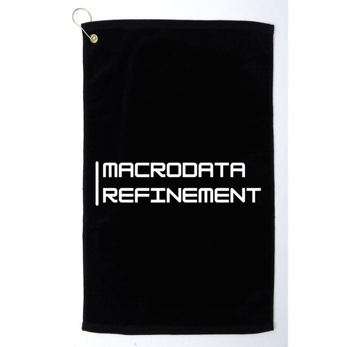 Macrodata Refinement Golf Towel