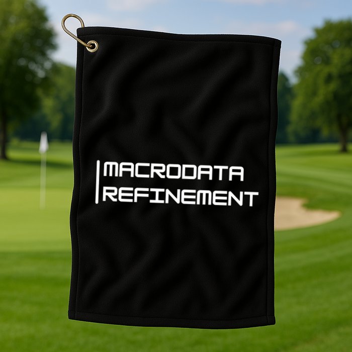 Macrodata Refinement Golf Towel