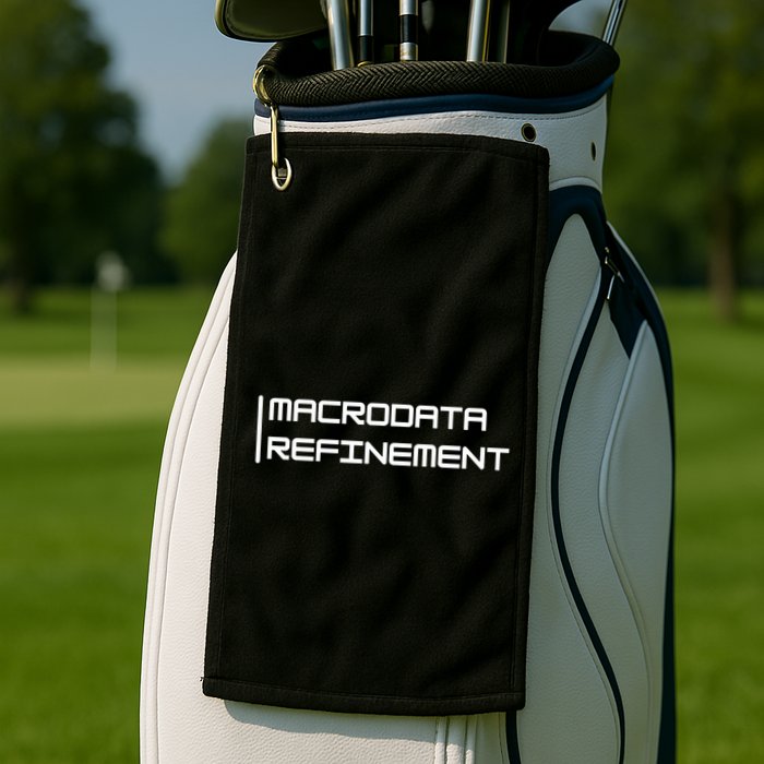Macrodata Refinement Golf Towel