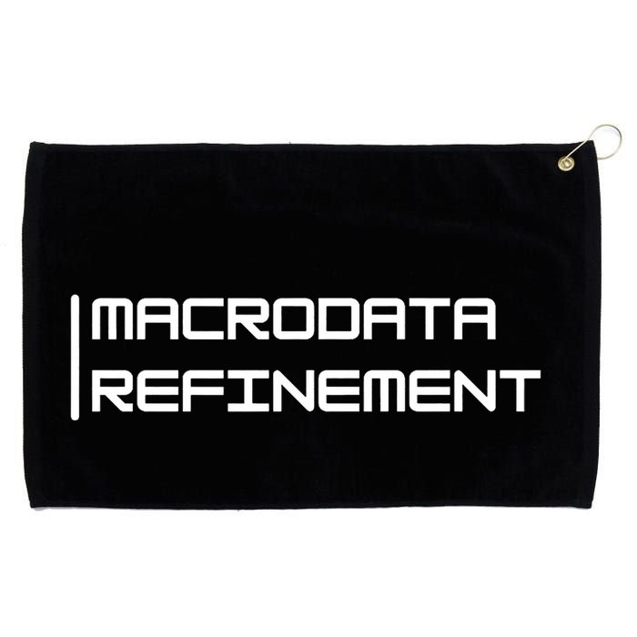 Macrodata Refinement Grommeted Golf Towel