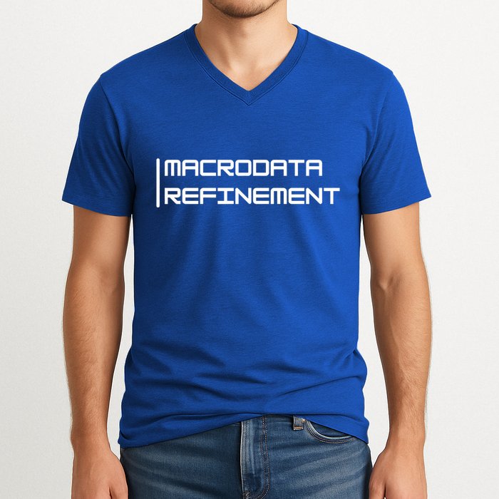Macrodata Refinement V-Neck T-Shirt
