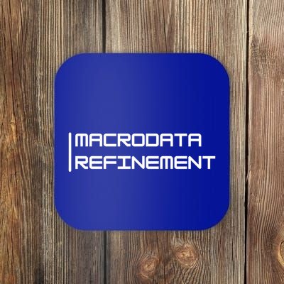 Macrodata Refinement Coaster