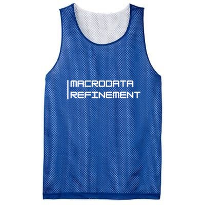 Macrodata Refinement Mesh Reversible Basketball Jersey Tank
