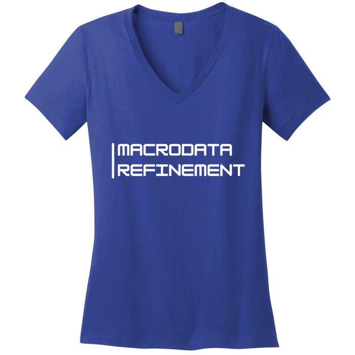 Macrodata Refinement Women's V-Neck T-Shirt