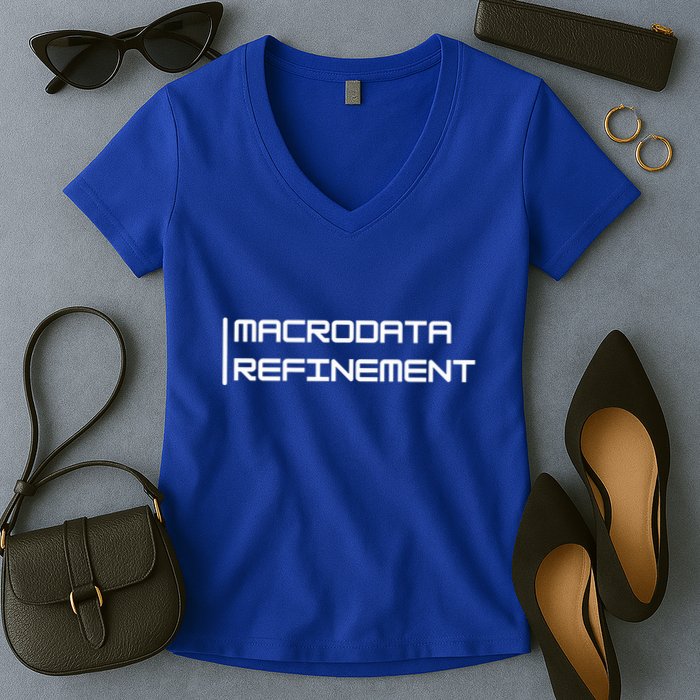 Macrodata Refinement Women's V-Neck T-Shirt