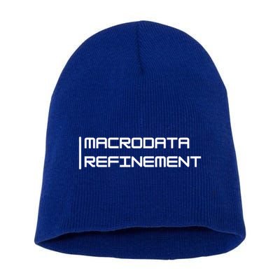 Macrodata Refinement Short Acrylic Beanie