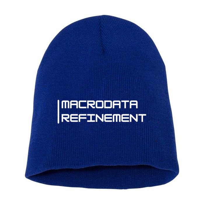 Macrodata Refinement Short Acrylic Beanie