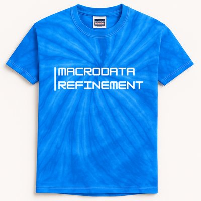 Macrodata Refinement Kids Tie-Dye T-Shirt