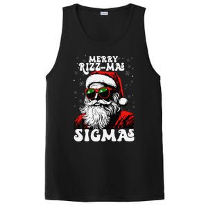 Merry Rizz Mas Sigmas Funny Gen Alpha Xmas Santa Christmas PosiCharge Competitor Tank