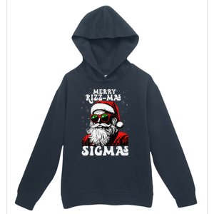 Merry Rizz Mas Sigmas Funny Gen Alpha Xmas Santa Christmas Urban Pullover Hoodie