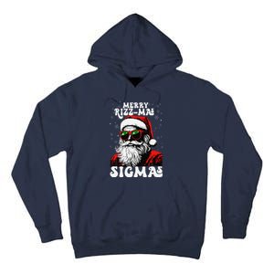 Merry Rizz Mas Sigmas Funny Gen Alpha Xmas Santa Christmas Tall Hoodie