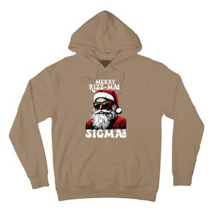 Merry Rizz Mas Sigmas Funny Gen Alpha Xmas Santa Christmas Hoodie