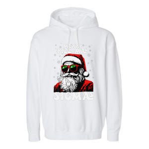 Merry Rizz Mas Sigmas Funny Gen Alpha Xmas Santa Christmas Garment-Dyed Fleece Hoodie