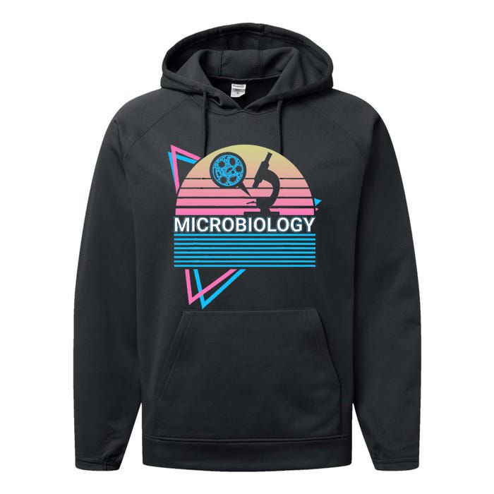 Microbiology Retro Performance Fleece Hoodie