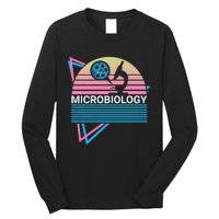 Microbiology Retro Long Sleeve Shirt