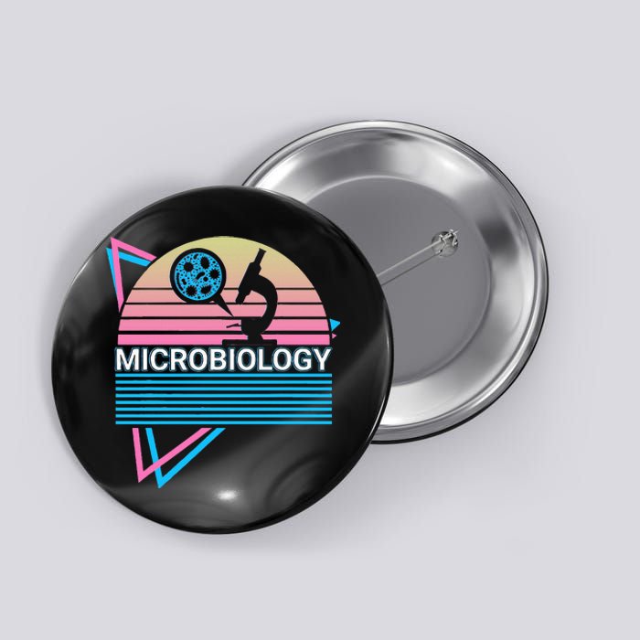 Microbiology Retro Button