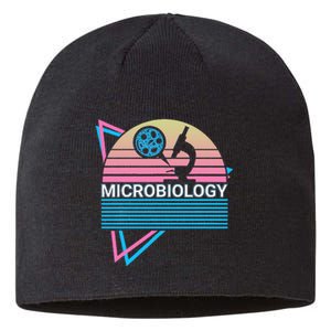 Microbiology Retro Sustainable Beanie