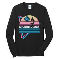 Microbiology Retro Tall Long Sleeve T-Shirt