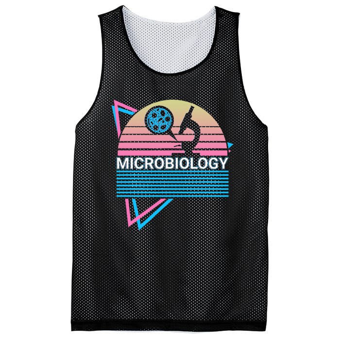 Microbiology Retro Mesh Reversible Basketball Jersey Tank