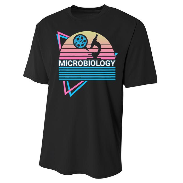 Microbiology Retro Performance Sprint T-Shirt