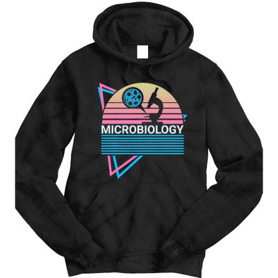 Microbiology Retro Tie Dye Hoodie