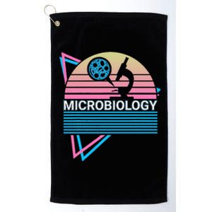 Microbiology Retro Platinum Collection Golf Towel