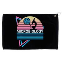 Microbiology Retro Grommeted Golf Towel