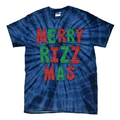 Merry R.I.Z.Z. Mas Sigmas Gen Alpha Middle School Christmas Tie-Dye T-Shirt