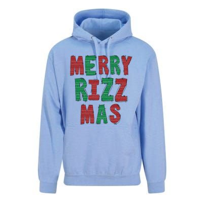 Merry R.I.Z.Z. Mas Sigmas Gen Alpha Middle School Christmas Unisex Surf Hoodie