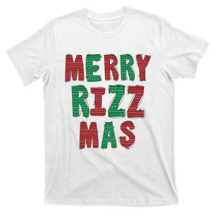 Merry R.I.Z.Z. Mas Sigmas Gen Alpha Middle School Christmas T-Shirt