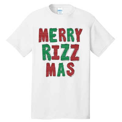 Merry R.I.Z.Z. Mas Sigmas Gen Alpha Middle School Christmas Tall T-Shirt