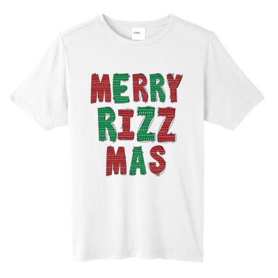 Merry R.I.Z.Z. Mas Sigmas Gen Alpha Middle School Christmas Tall Fusion ChromaSoft Performance T-Shirt