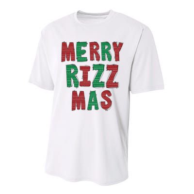 Merry R.I.Z.Z. Mas Sigmas Gen Alpha Middle School Christmas Performance Sprint T-Shirt