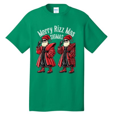 Merry R.I.Z.Z Mas Sigmas Gen Alpha Middle School Christmas Tall T-Shirt