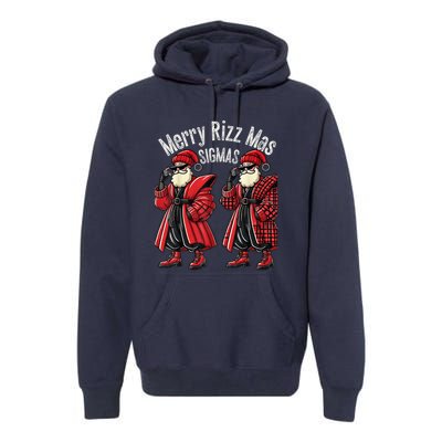 Merry R.I.Z.Z Mas Sigmas Gen Alpha Middle School Christmas Premium Hoodie