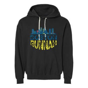 Marathon Runner Miles Runnah Garment-Dyed Fleece Hoodie