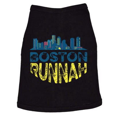 Marathon Runner Miles Runnah Doggie Tank