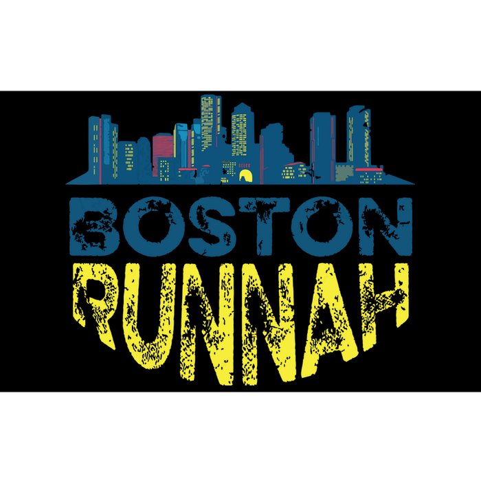 Marathon Runner Miles Runnah Bumper Sticker