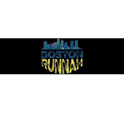 Marathon Runner Miles Runnah Bumper Sticker