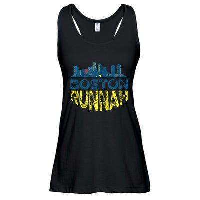 Marathon Runner Miles Runnah Ladies Essential Flowy Tank