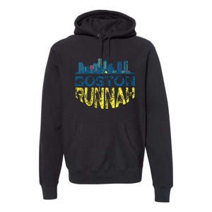 Marathon Runner Miles Runnah Premium Hoodie