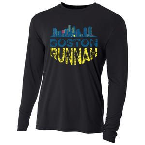 Marathon Runner Miles Runnah Cooling Performance Long Sleeve Crew