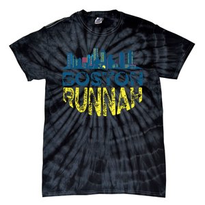 Marathon Runner Miles Runnah Tie-Dye T-Shirt