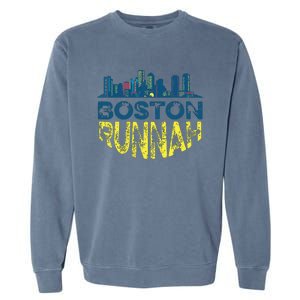 Marathon Runner Miles Runnah Garment-Dyed Sweatshirt