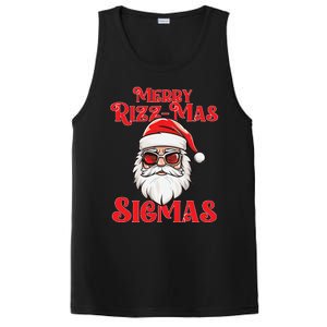 Merry Rizz Mas Sigmas Funny Gen Alpha Xmas Santa Christmas PosiCharge Competitor Tank