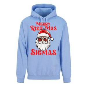 Merry Rizz Mas Sigmas Funny Gen Alpha Xmas Santa Christmas Unisex Surf Hoodie