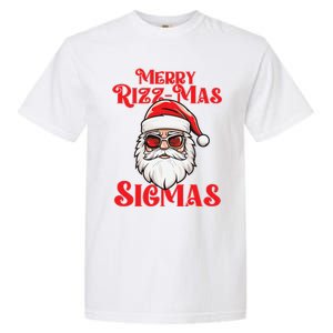 Merry Rizz Mas Sigmas Funny Gen Alpha Xmas Santa Christmas Garment-Dyed Heavyweight T-Shirt