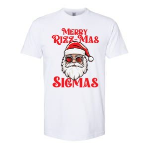 Merry Rizz Mas Sigmas Funny Gen Alpha Xmas Santa Christmas Softstyle CVC T-Shirt