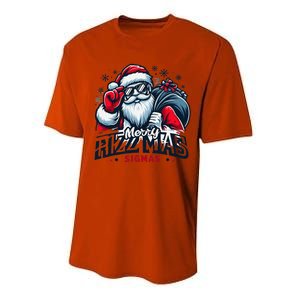 Merry Rizz Mas Sigmas Gen Alpha Middle School Christmas Performance Sprint T-Shirt