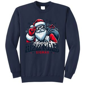 Merry Rizz Mas Sigmas Gen Alpha Middle School Christmas Sweatshirt